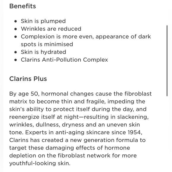 Clarins Super Restorstive Day Cream All Skin types - Picture 3 of 7